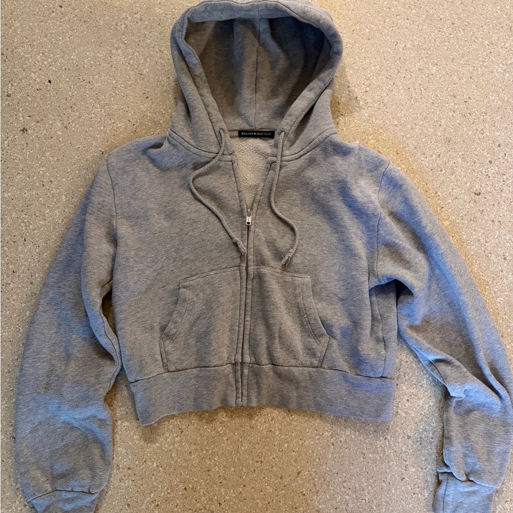 Brandy Melville Cropped Hoodie